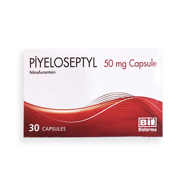 Piyeloseptyl 50mg 30 Capsule