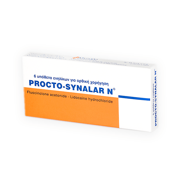 Procto-Synalar N 6 Suppository