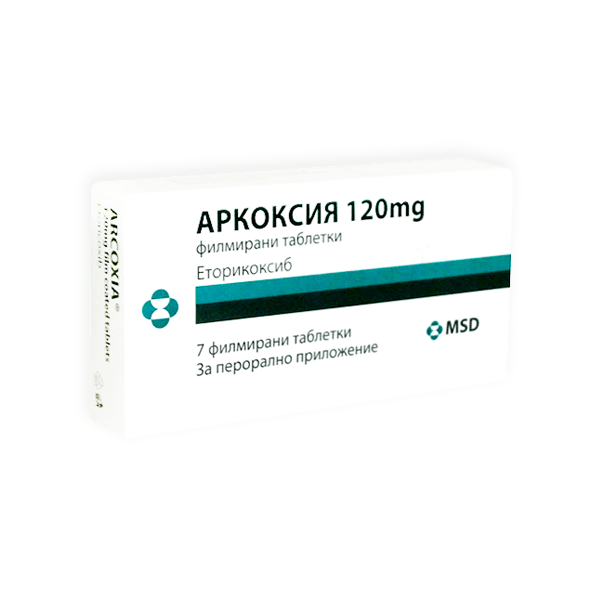 Arcoxia 120mg 7 Tablet