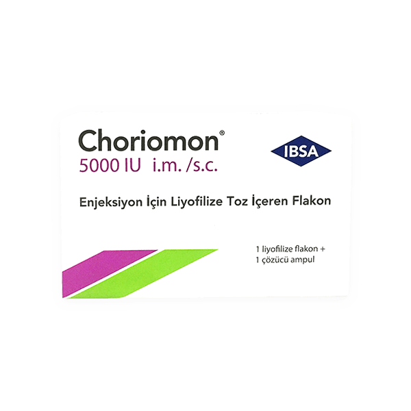 Choriomon 5000IU 3+3 Vial+Ampoule