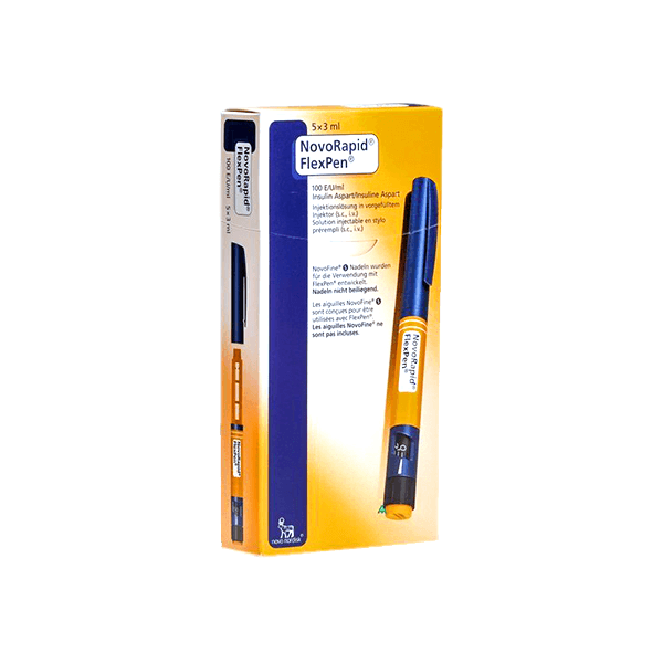 Novorapid Flexpen 100U/ml 5x3ml Prefilled Pen