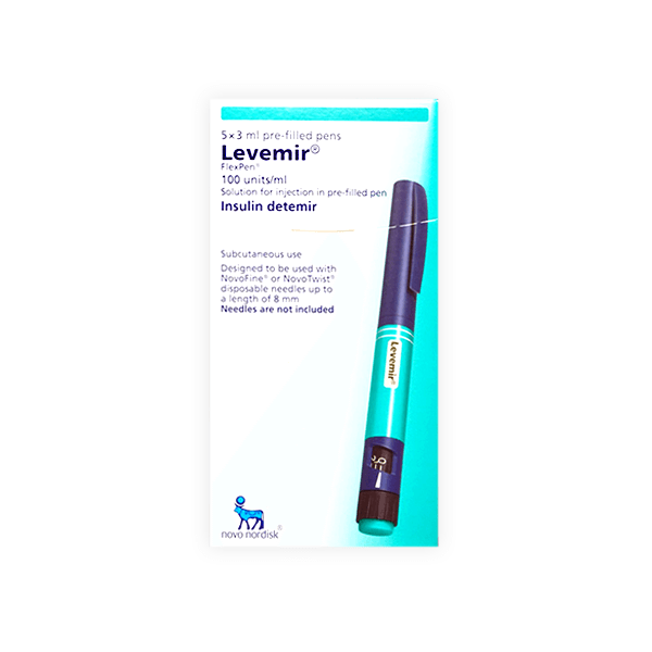 Levemir Flexpen 100IU/ml 5x3ml Prefilled Pen 