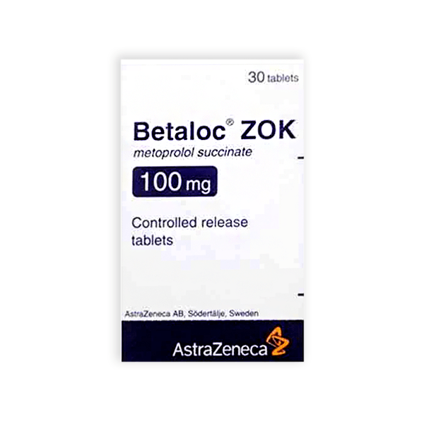 Betaloc Zok 100mg 30 Tablet
