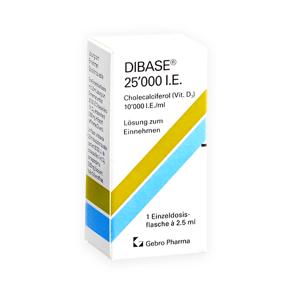 Dibase 25.000 IU 2.5ml Oral Solution
