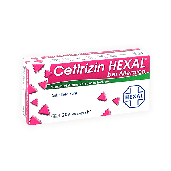 Cetirizin Hexal Anti-Allergic 20 Tablet