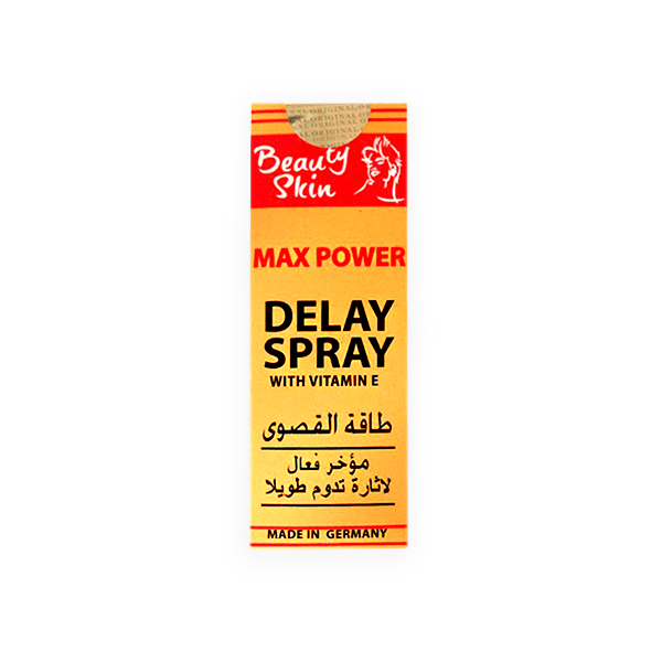 Power Max Delay Spray With Extra Vitamin E