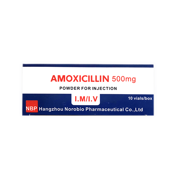 Amoxicillin Sodium 500mg IM/IV