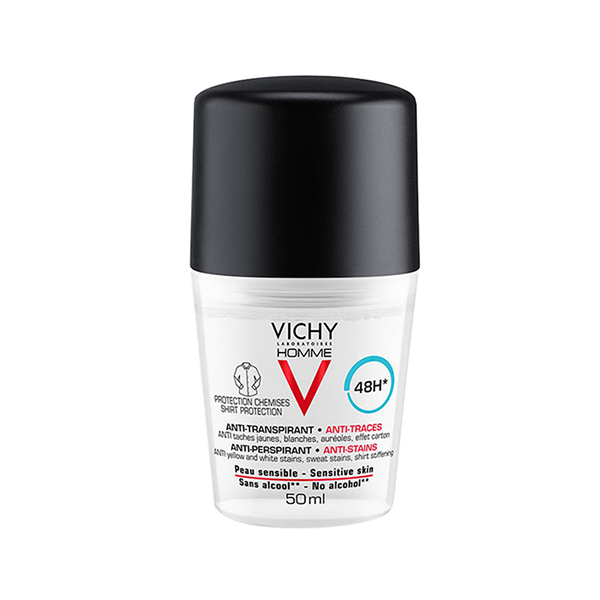 Vichy Anti Transpirant Anti Trace 48H Roll-On