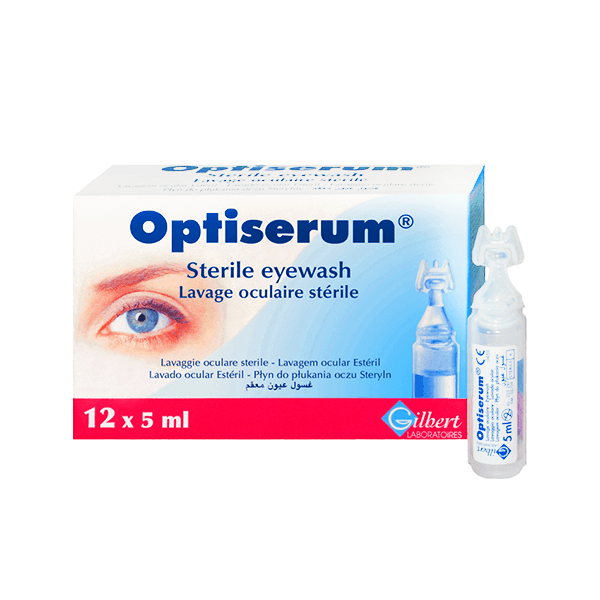 Optiserum Sterile Eyewash 12x5ml Solution