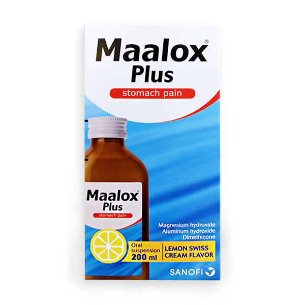 Maalox Plus 200ml Suspension
