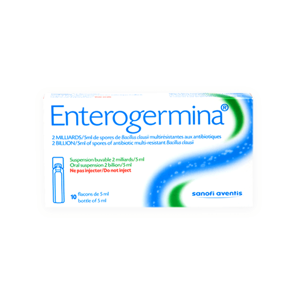 Enterogermina Oral Suspension 10 Flacons