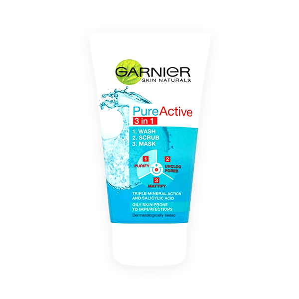 Garnier Pure Active 3 in1 Oily Skin 150ml