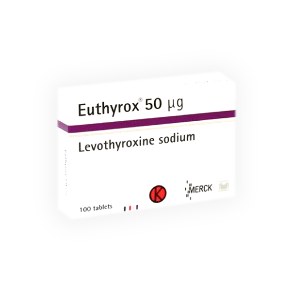 Euthyrox 50mcg 100 Tablet