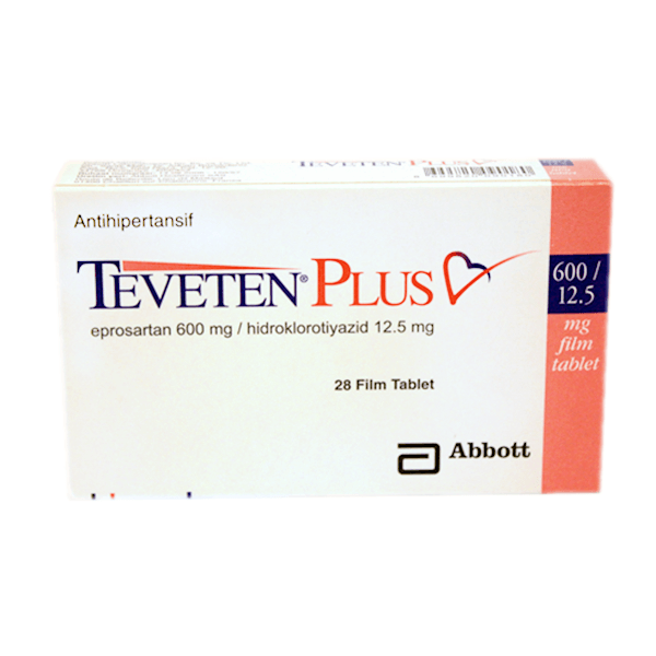 Teveten Plus 600/12.5mg/mg 28 Tablet
