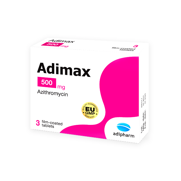 Adimax 500mg 3 Tablet
