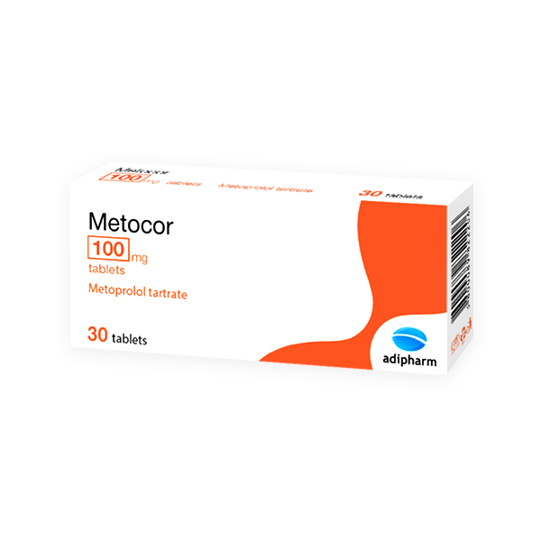 Metocor 100mg 30 Tablet