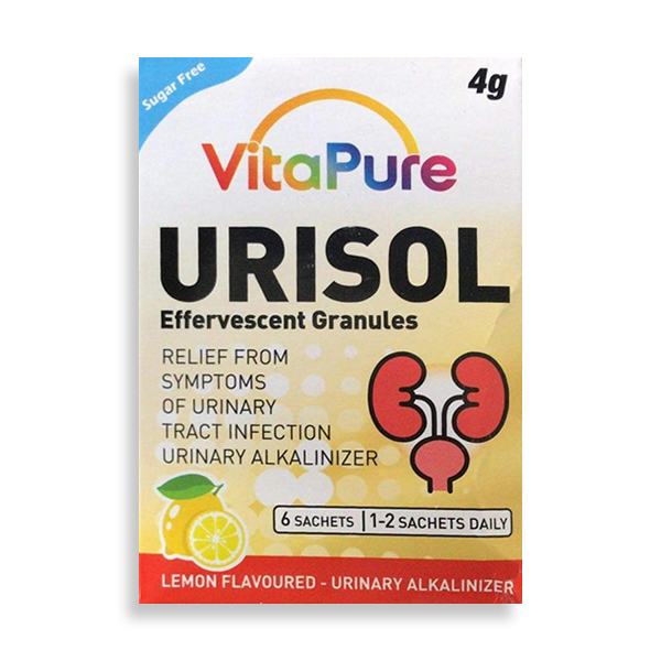Urisol Effevescent Granules 4g 6 Sachets(VitaPure)