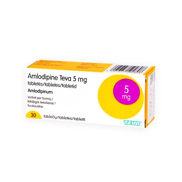 Amlodipine Hexal 5mg 20 Tablet