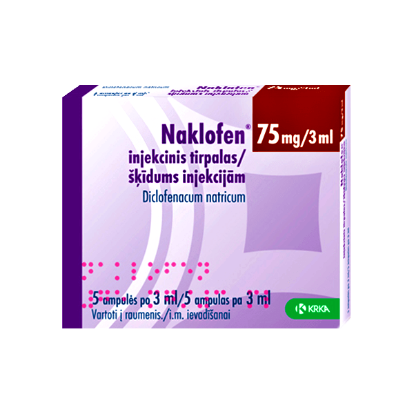 NaKlofen 75mg/3ml 5 Ampoule