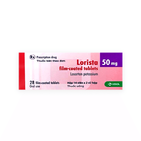 Lorista 50mg 28 Tablet