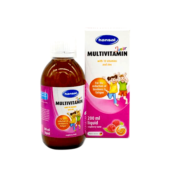 Multivitamin Junior 200ml Syrup (Hansal)