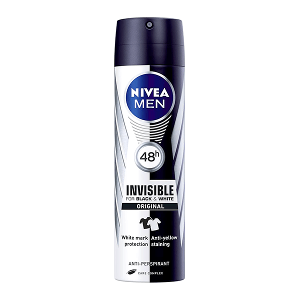 Nivea Men Deo Invisivle Black &White Spray 150ml