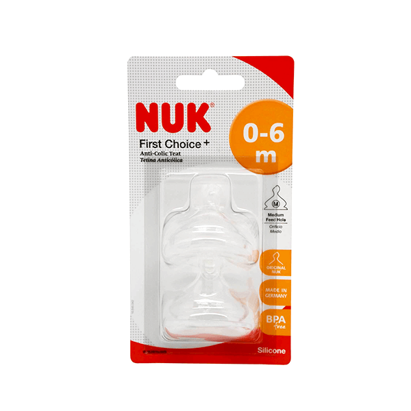 Nuk (M) Silicone First Choice Teats