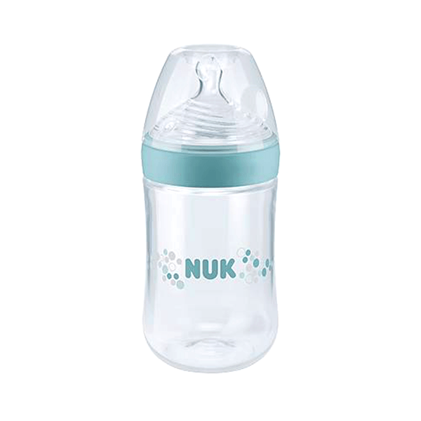 Nuk Natural Blue Bottle 0-6 mo 300ml