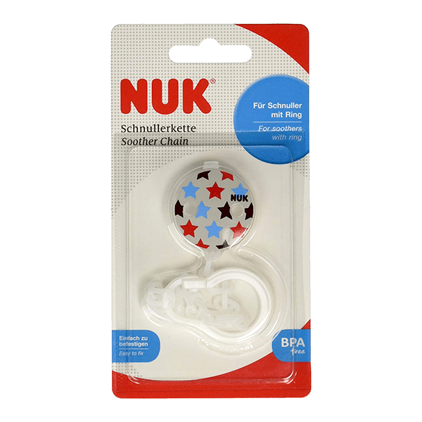 Nuk (400) Soother Chain For Soothers With Ring