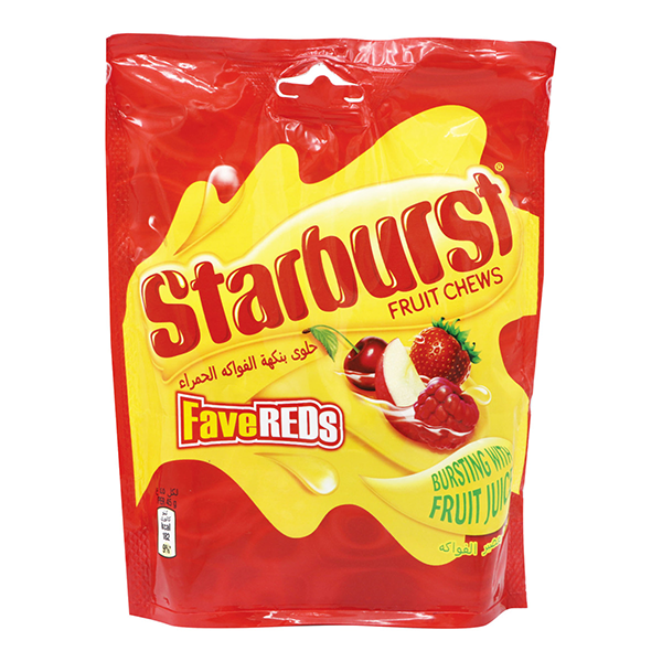 Starburst Fruit Chews FaveReds 165g