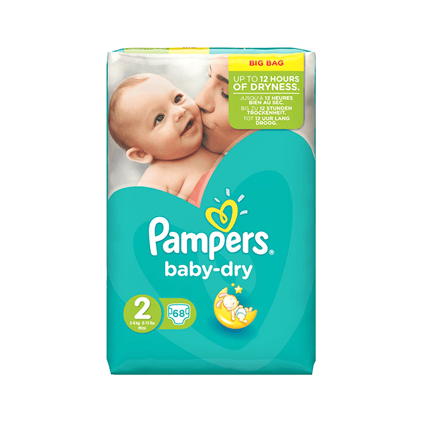Pampers#2 (3-6Kg) Small 23Piece