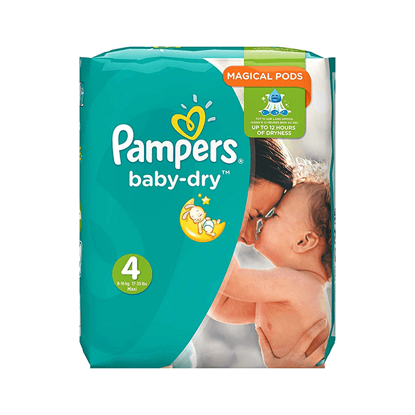 Pampers #4 (9-18Kg) 16Piece (S)