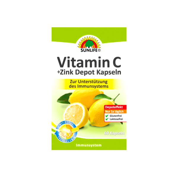 Sunlife Vitamin C+Zinc 30 Lozenges
