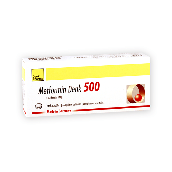 Metformin Denk 500mg 30 Tablet