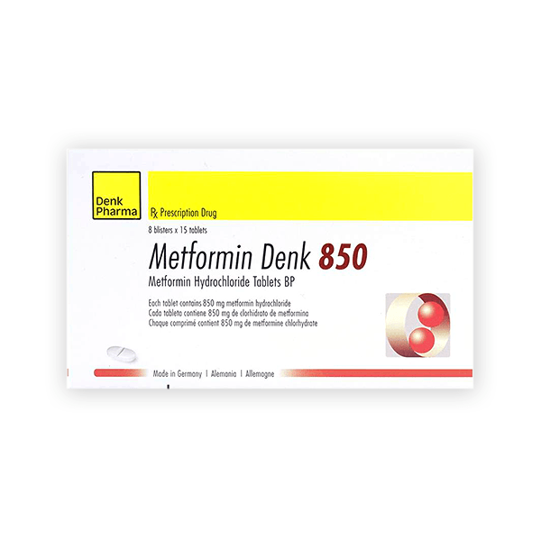 Metformin Denk 850mg 30 Tablet