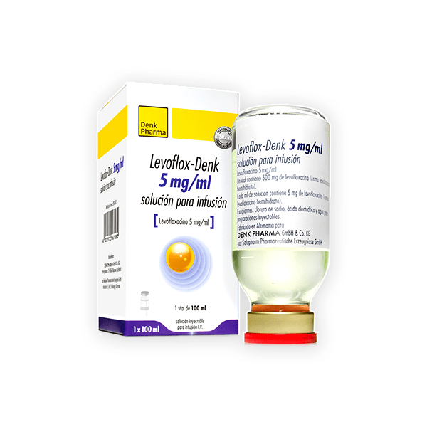 Levoflox-Denk 5/5mg/ml 100ml Vial