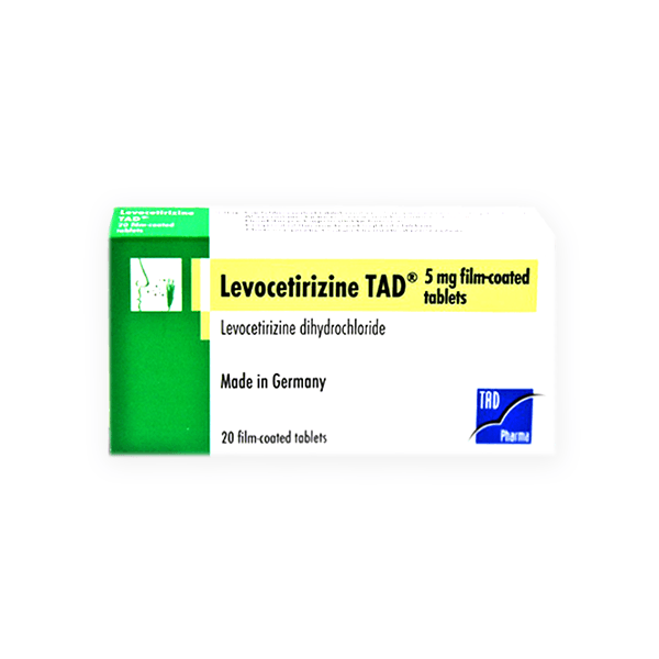 Levocetirizine Tad 5mg 20 Tablet