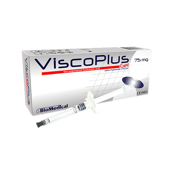 Viscoplus 75mg 2.5% 3ml Gel