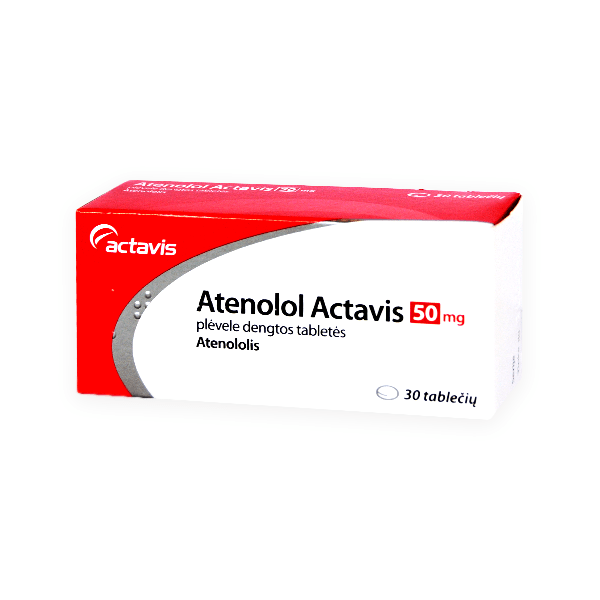 Atenolol 50mg 28 Tablet (Accord)