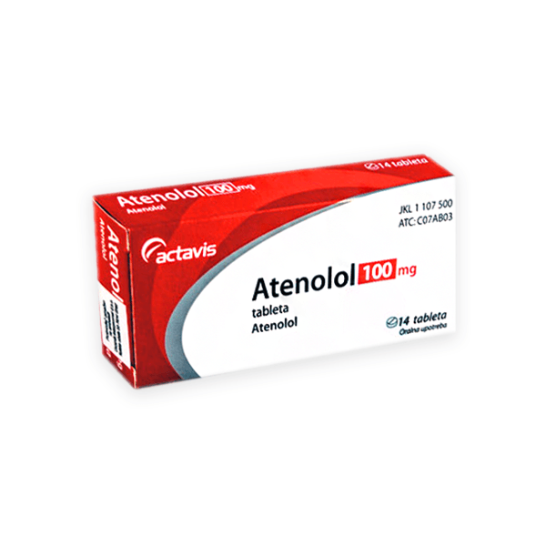 Atenolol 100mg 28 Tablet (Actavis)