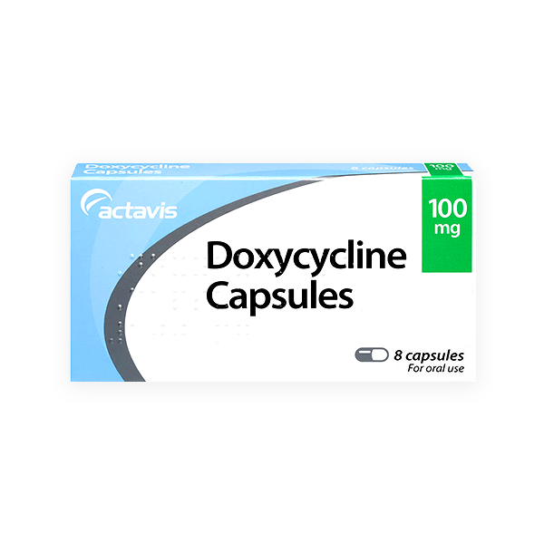 Doxycycline 100mg 8 Capsule (Actavis)