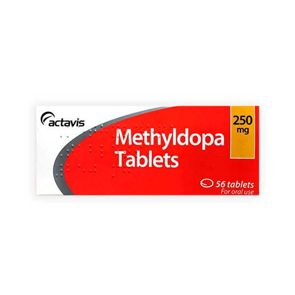 Methyldopa 250mg 56 Tablet (Accord)