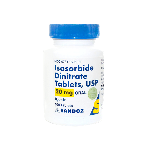 Isosorbide Dinitrate 20mg 56 Tablet (Actavis)