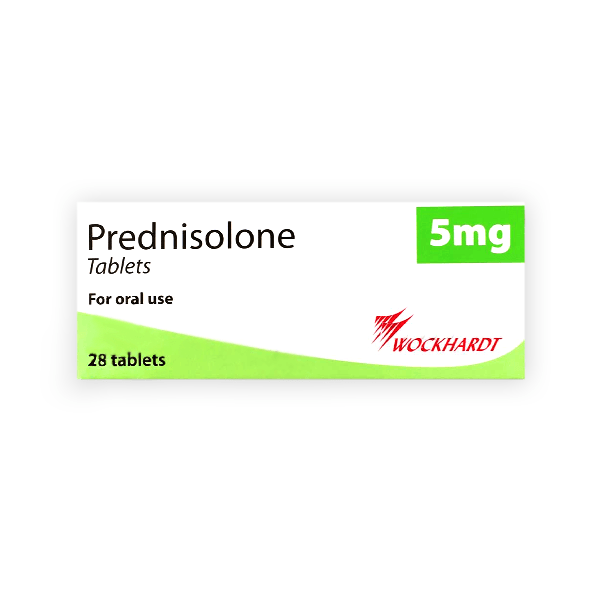Prednisolone 5mg 28 Tablet(Wockhardt)