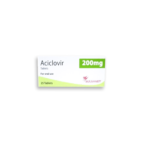Aciclovir 200mg 25 Tablet