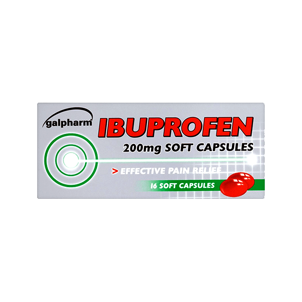 Ibuprofen 200mg 16 Capsule