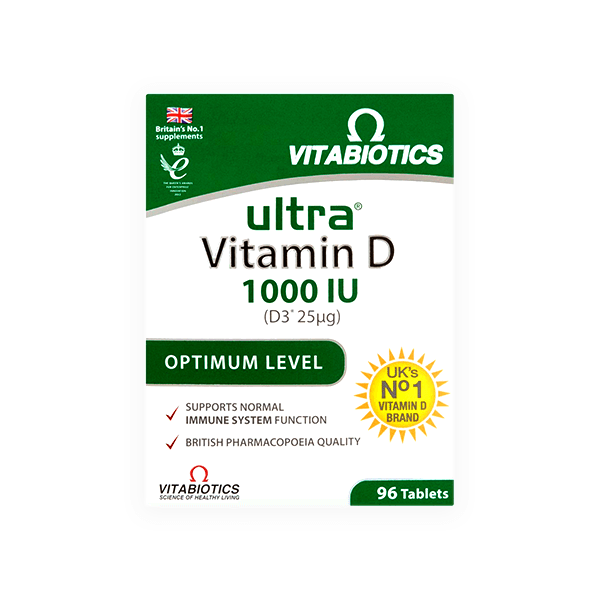 Ultra-D3 25(1000)mg(IU) 96 Tablet (VitaBiotic)