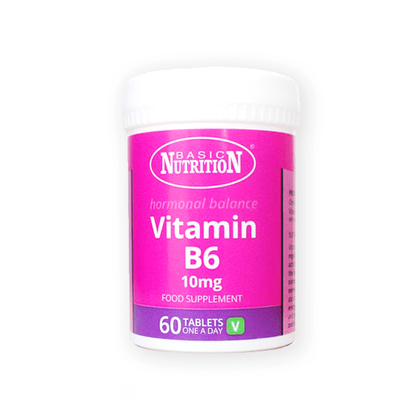 Basic Vitamin B6 10mg 60 Tablet