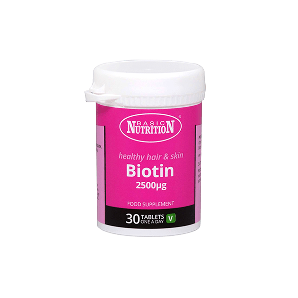 Basic Biotin 2500mg 30 Tablet