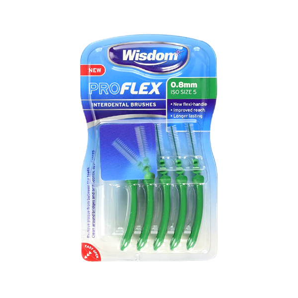 Wisdom Pro Flex 0.8mm Interdental Brush